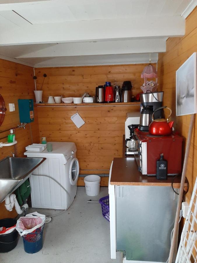 Kvamshaugen Hytter Luster Bagian luar foto
